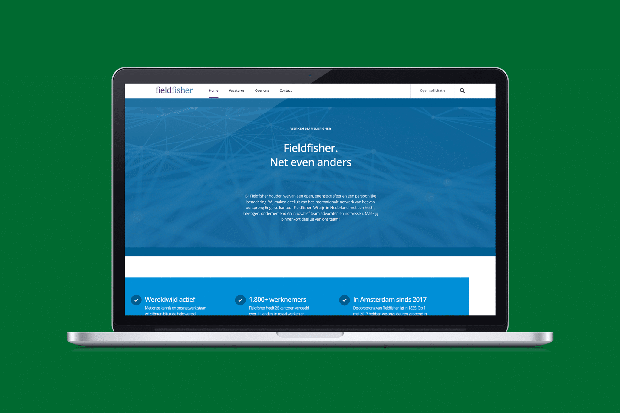 Trabajar en FieldFisher